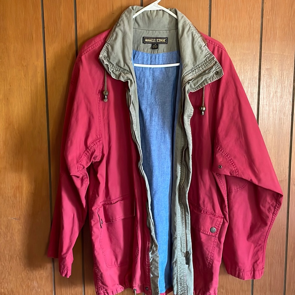 Men’s Medium River Edge Zip-up Jacket